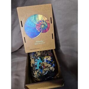 Nautilus Jigsaw Puzzle Wooden Brain Teaser by Sharp Brain Zone NEW